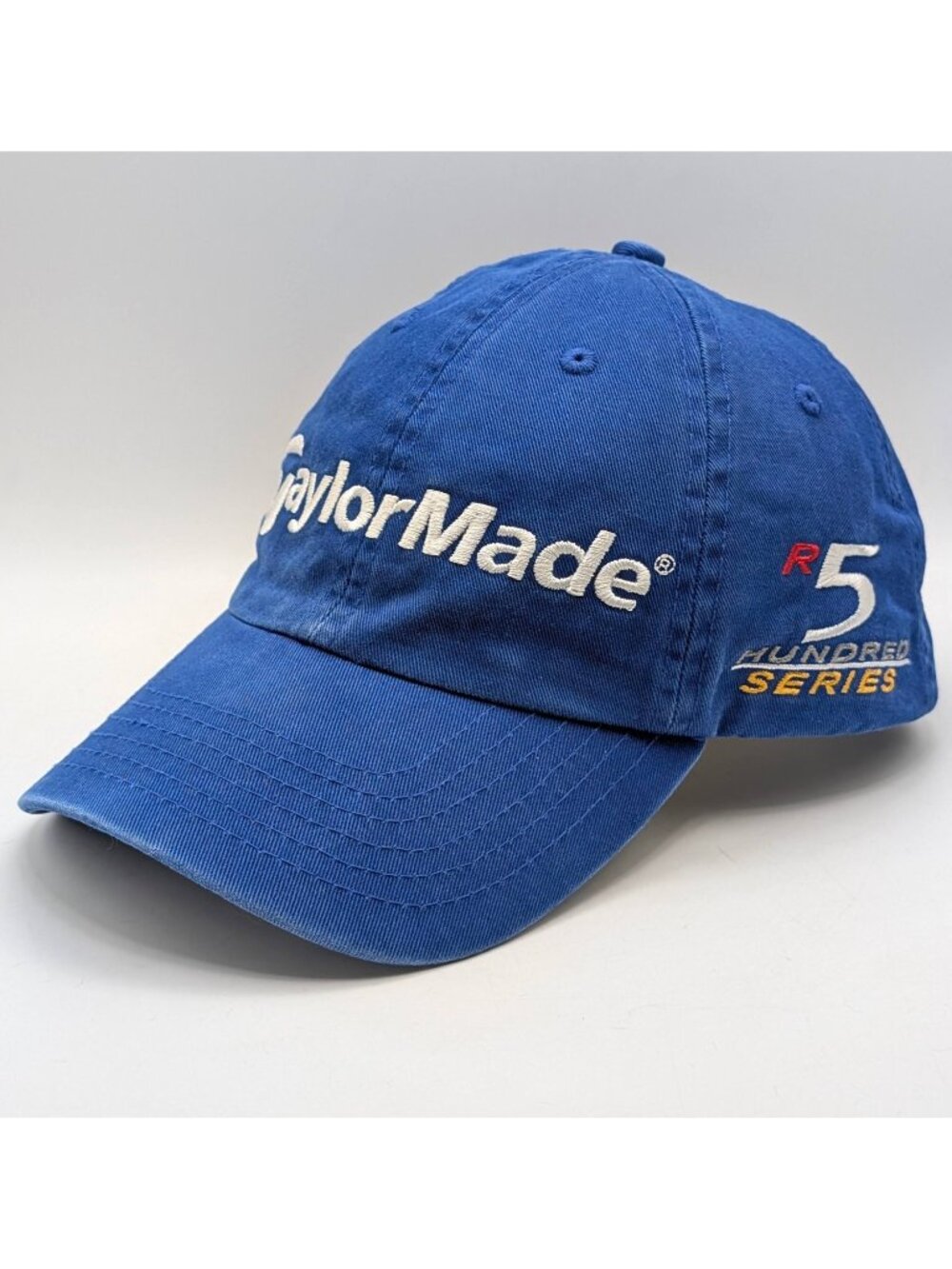 TaylorMade R5 Hundred Series Golf Hat Strap Back One Size Blue Baseball Cap